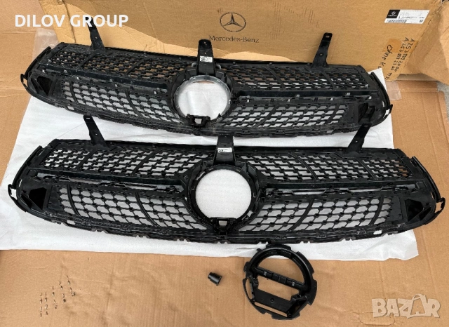 Решетка Mercedes GLE W167 AMG, снимка 2 - Части - 53712610