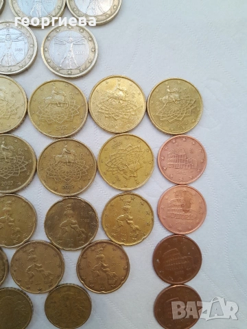 редки евро монети Италия 2002, снимка 4 - Нумизматика и бонистика - 54105457