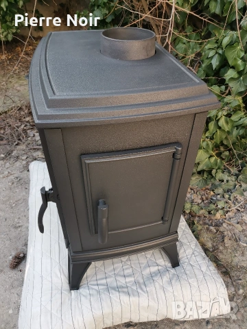 Френска чугунена печка на дърва 10кW , снимка 6 - Отоплителни печки - 53834053