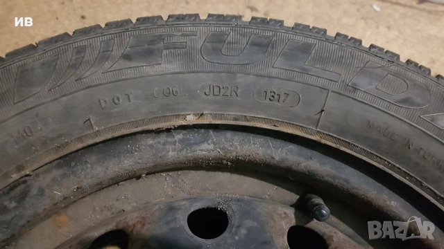 4 бр. зимни гуми + джанти 185/65/14 , снимка 4 - Гуми и джанти - 52864552