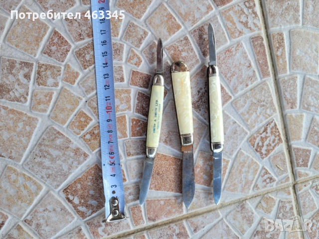 Нож, джобно ножче-17, снимка 4 - Антикварни и старинни предмети - 51632558