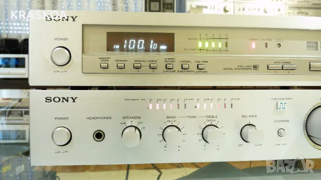 SONY TA-F40 & ST-J60, снимка 2 - Ресийвъри, усилватели, смесителни пултове - 47134365