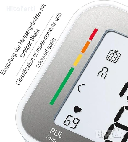 Апарат за измерване на кръвно налягане Sanitas SBC 15, снимка 3 - Други - 53759380