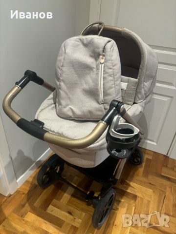 Бебешка количка 2 в 1 Peg Perego Veloce Mon Amour, снимка 4 - Детски колички - 46636783