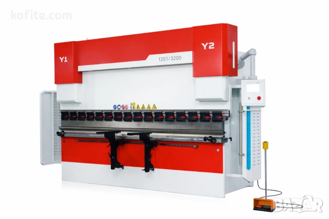 CNC Хидравличен абкант 125 т / 3200 мм