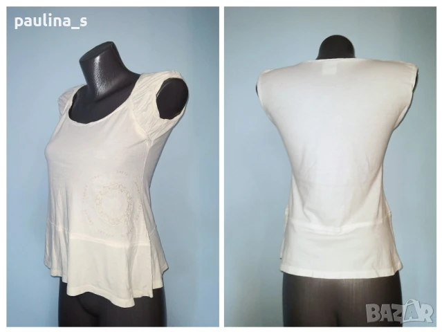 Четири различни броя / Блуза с къс ръкав / Топ с  къс ръкав , снимка 11 - Корсети, бюстиета, топове - 25728330