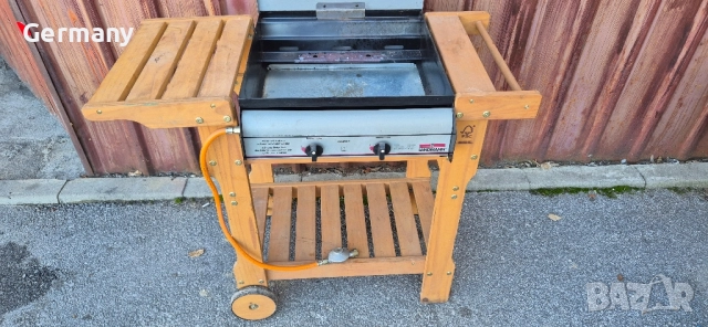 немско газово барбекю на газ скара чугун landman weber, снимка 14 - Скари - 52226988