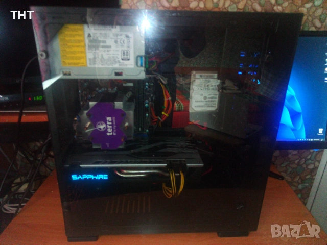 ГеймингPC i7 3770S-4с/8т/RX570-4gb/16gbDDR3/120ssd/1Tbhdd/475PSU, снимка 2 - Геймърски - 53294086