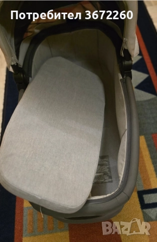 Бебешка Количка Mamas and Papas Унисекс с два коша и покривала, снимка 7 - Детски колички - 52153409