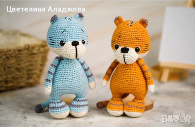 Плетени играчки на една кука , снимка 11 - Плюшени играчки - 53323267