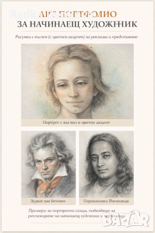 Портрет по снимка - рисуван на ръка. графика въглен