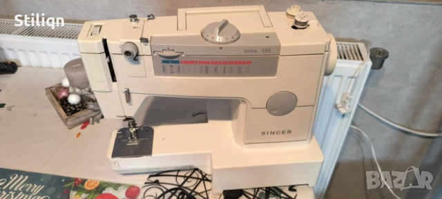 Шевна машина Singer Extra 155, произведена в Германия, многофункционална!, снимка 5 - Шевни машини - 52914807
