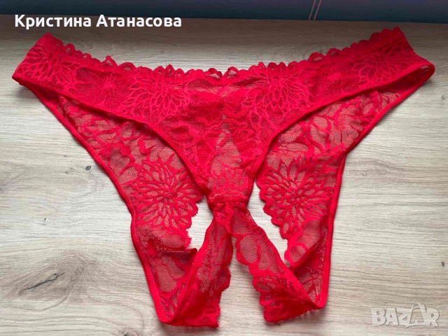 Сет от 3 чифта бикини дантела - ГОЛЯМ РАЗМЕР! , снимка 9 - Бельо - 53057273