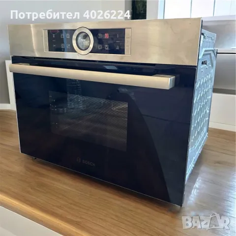 Фурна BOSCH за готвена на пара за вграждане, снимка 8 - Печки, фурни - 46968599