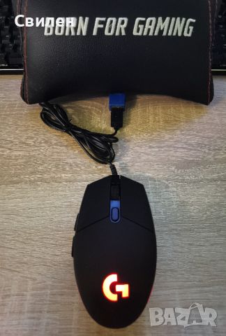 Геймърска мишка Logitech G102 LightSync, RGB, Оптична, Жична, USB, снимка 2 - Клавиатури и мишки - 46191141