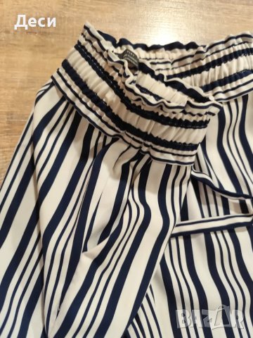 панталон с висока талия на Zara, снимка 6 - Панталони - 49755587