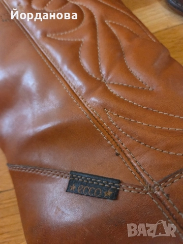 Каубойски ботуши ECCO 39 размер, снимка 7 - Дамски ботуши - 51595665