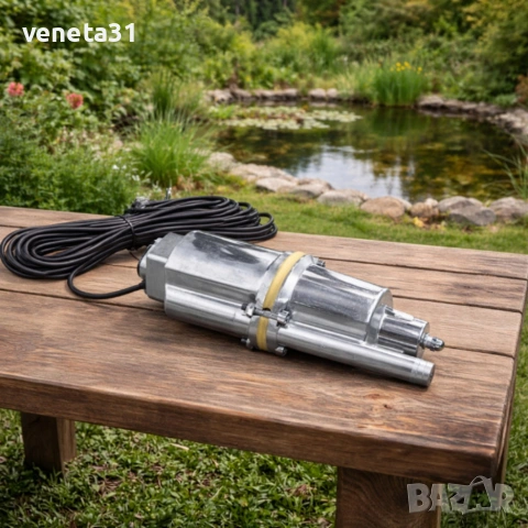 Дебит - Помпа за чиста вода с горно засмукване за дълбоки кладенци 1500W 1100L, снимка 8 - Градинска техника - 54078237