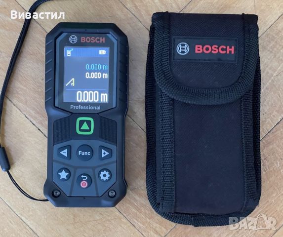 Лазерна ролетка със зелен лъч Bosch GLM 50-25 G PROFESSIONAL, 0.05-50.00 м, снимка 2 - Други инструменти - 45933280