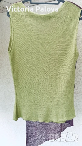 Красива блуза SENAS трикотажен лен  Германия, снимка 9 - Корсети, бюстиета, топове - 50444025