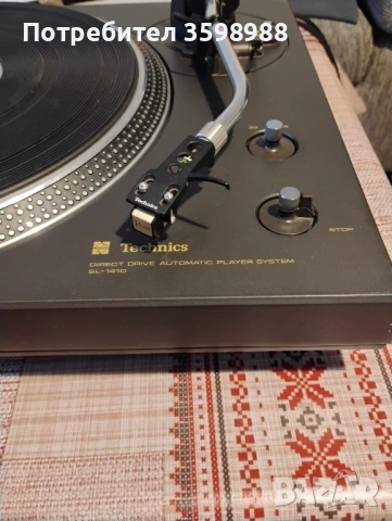 Technics sl-1410, снимка 2 - Грамофони - 53804233
