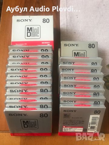 SONY Recordable  MD 80 Mini Disc, снимка 1 - Аудиосистеми - 46461260