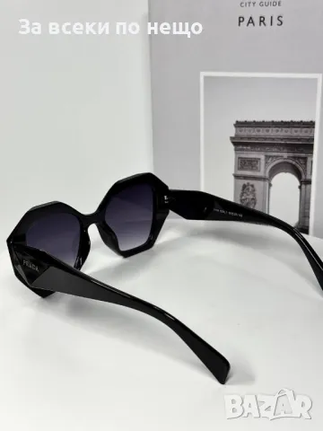 Prada Слънчеви Очила С UV400 Защита С ПОДАРЪК🎁Калъф Прада - Различни Цветове Код E114, снимка 3 - Слънчеви и диоптрични очила - 50231517