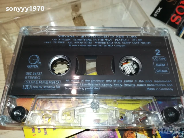 NIRVANA-ORIGINAL TAPE 1906251433, снимка 10 - Аудио касети - 50724953