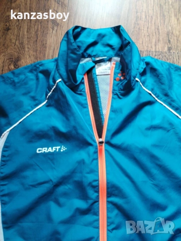 Craft T&F Wind Jacket Men - страхотно мъжко горнище М , снимка 2 - Спортни дрехи, екипи - 51750184