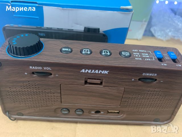 Часовник с Аларма и Радио / USB за зареждане / Часовник с големи цифри, снимка 6 - Други - 46168360