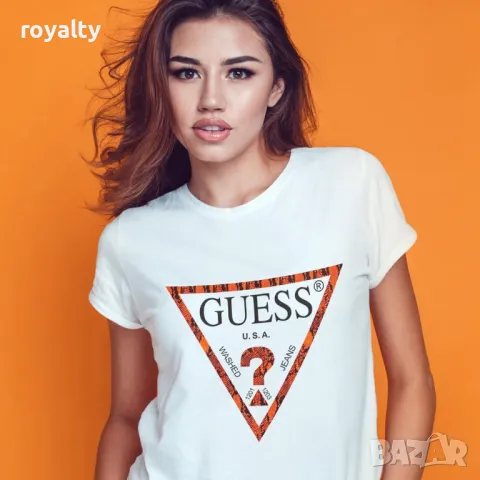 Guess дамски тениски Различни дизайни , снимка 12 - Тениски - 49658182
