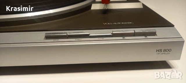 Telefunken HS 800 – автоматичен грамофон, снимка 5 - Грамофони - 51828254