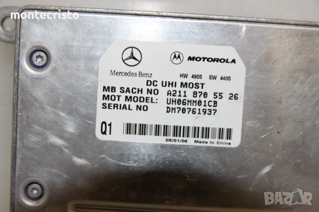 Bluetooth модул Mercedes ML W164 (2005-2011г.) A2118705526 / A211 870 55 26, снимка 2 - Части - 47249830