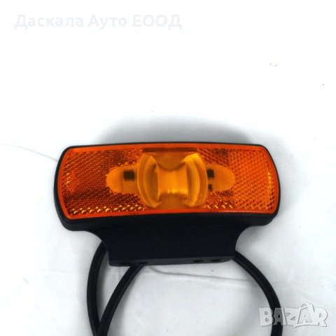 1бр. ЛЕД габарит с 4 диода и рефлектор 12-24 волта , 3 цвята , ПОЛША