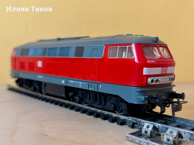 Локомотив Piko BR 218 DB DCC HO 1:87 Влак, снимка 4 - Влакчета, самолети, хеликоптери - 53226140