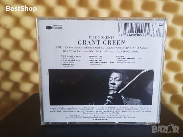 Grant Green - Idle moments, снимка 2 - CD дискове - 46172499