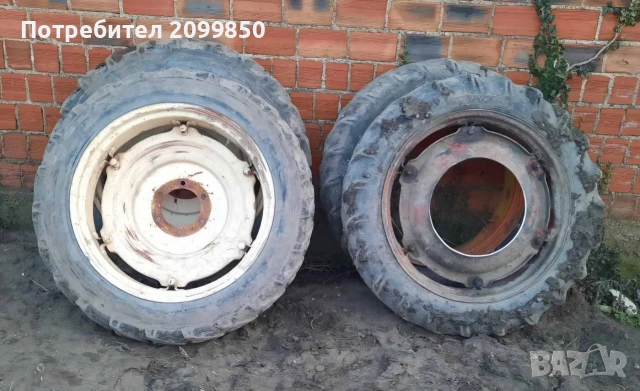 Гуми с джанти за трактор