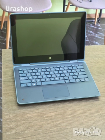 Лаптоп / таблет 11.6" HP ProBook x360 11 G5 EE Blue | 4 ядрен N4120 / 4GB DDR4/ 128GB SSD