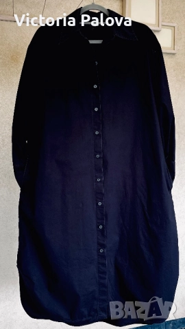 Рокля-риза COS твърд памук Швеция , снимка 11 - Рокли - 52021931