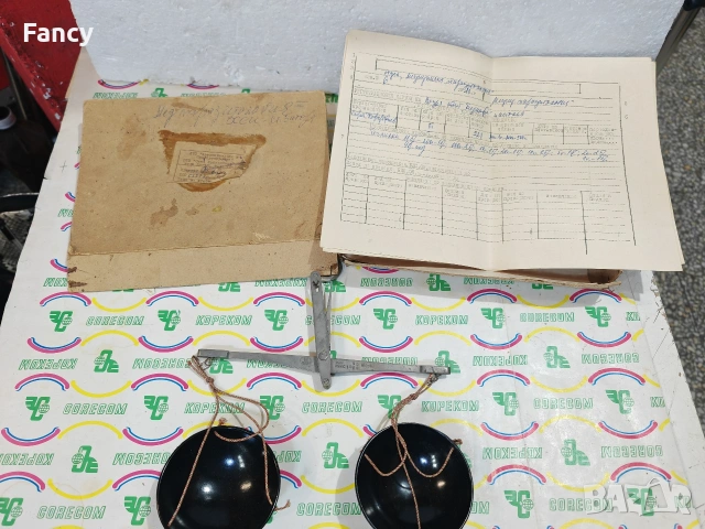 Стара аптекарска везна, снимка 2 - Антикварни и старинни предмети - 53230856