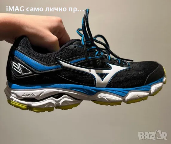 Отлични мъжки маратонки Mizuno Wave Ultima 9 номер 44, снимка 7 - Маратонки - 47108367