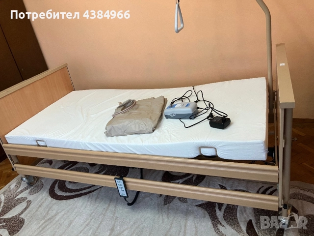 Болнично легло, снимка 2 - Антидекубитални дюшеци - 52890835