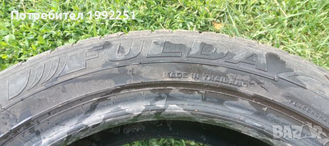 2бр летни гуми 185/55R15. Fulda EcoControlHP. DOT 4319. 5mm дълбочина на шарката. Цената е за 2бр. В, снимка 3 - Гуми и джанти - 45484204