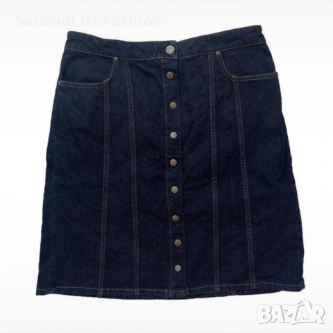 LEE винтидж дънкова пола с копчета размер L