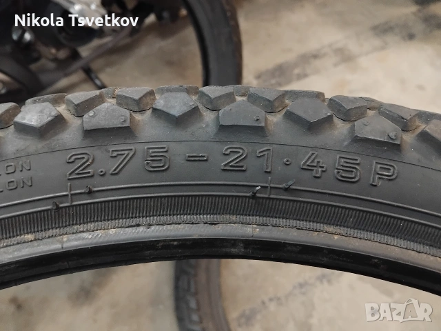 2.75-21 и 3.00-21, снимка 5 - Гуми и джанти - 42248653