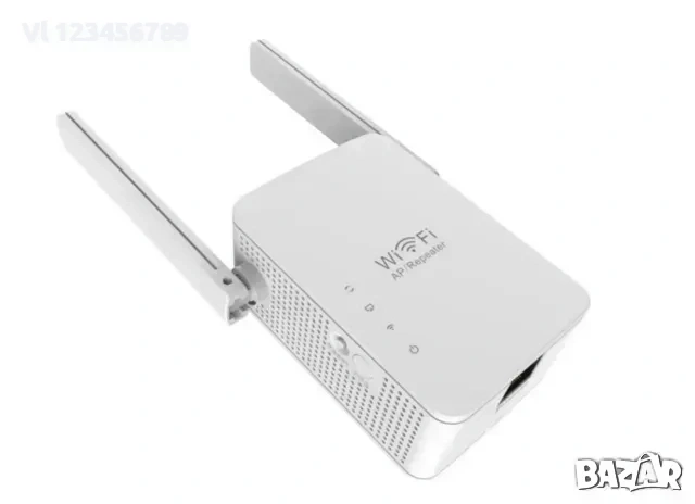 Усилвател/рипиитър/ за Wi-Fi мрежа LV-WR13, 300mbps,1 LAN Port, снимка 2 - Рутери - 53838278