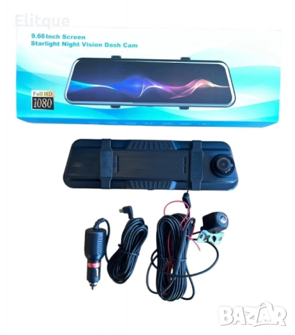 Видеорегистратор в огледало за обратно виждане за автомобил - Интелигентно решение за безопасност и , снимка 7 - Друга електроника - 52853894