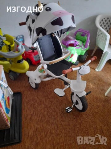 65€ CHIPOLINO*ДЕТСКА КОЛИЧКА ТРИКОЛКА ЗА РАЗХОДКА ЗАПАЗЕНА, снимка 2 - Детски велосипеди, триколки и коли - 53801675