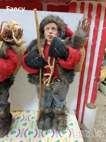 Ръчно изработени големи кукли, ескимоси 50 см, снимка 3 - Декорация за дома - 52477468