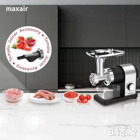 Месомелачка Rohnson R-5425, 2000W, с приставка за домати * Гаранция 2 години, снимка 5 - Месомелачки - 51764327